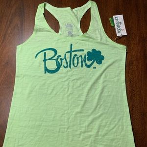 Raw threads Boston Marathon tank